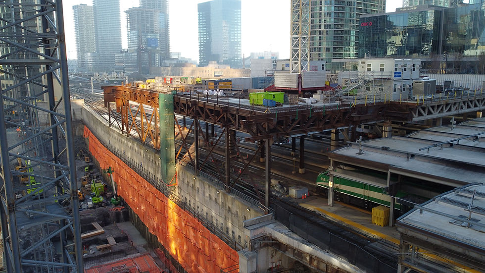 The Union Station Enhancement Project revitalized Canada's busiest transportation facility, which serves over 250,000 passengers daily around the Greater Toronto Area.