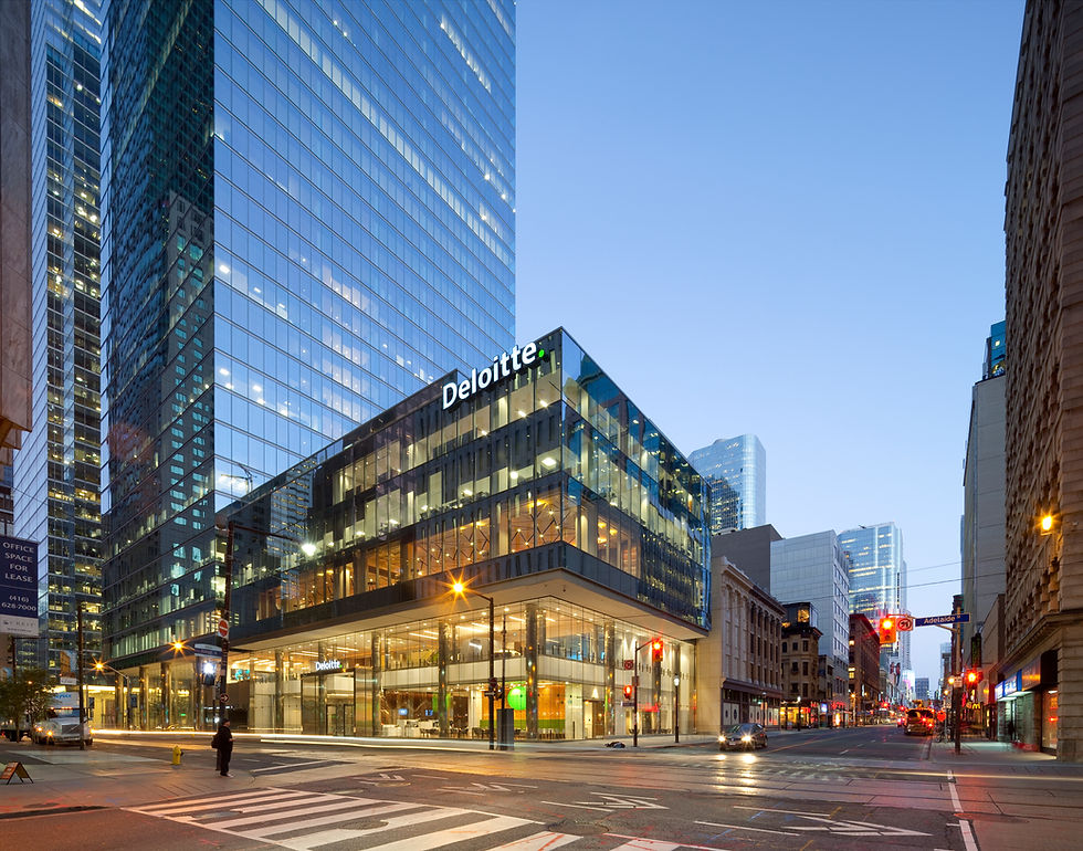 This 44-storey, LEED Platinum office tower in Toronto's Financial District is the world's first high-rise designed with HISTAR®/ASTM A913 Grade 485 steel.