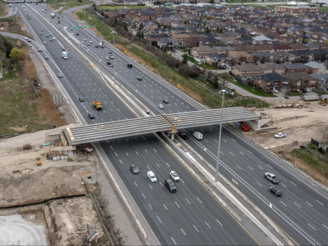 Bridging Communities: The New Canada Drive Connection Over Highway 400