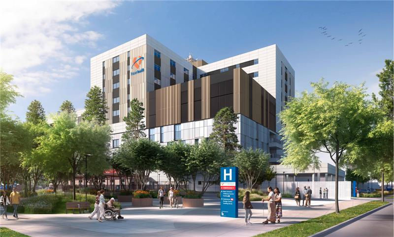 Entuitive is providing Building Envelope and Energy Modelling for the New Surrey Hospital and BC Cancer Centre. (image credit: Fraser Health).