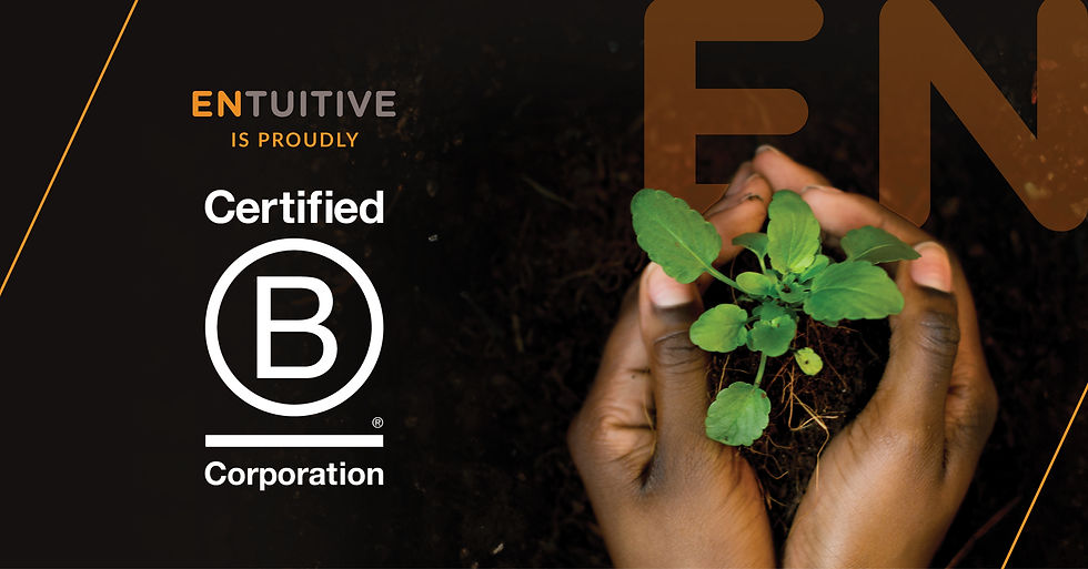 Entuitive achieves B Corp certification.