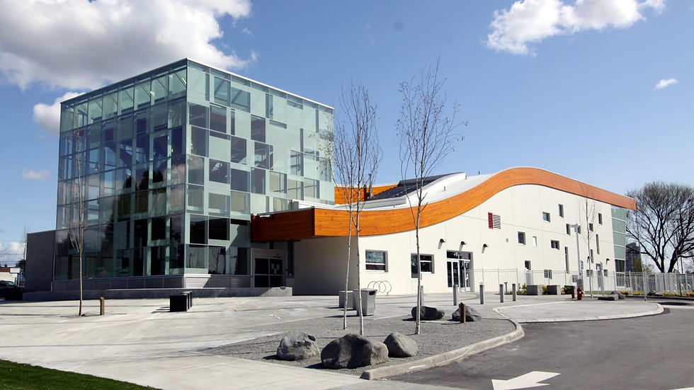 A Zero Carbon Building certified recreational centre in Surrey, BC.