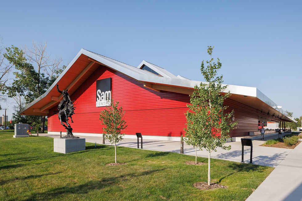 Exterior photo of the Sam Centre in Calgary.