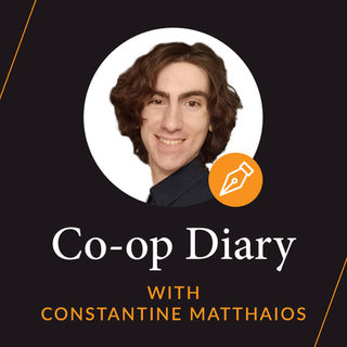Entuitive Co-op Diaries: Constantine Matthaios